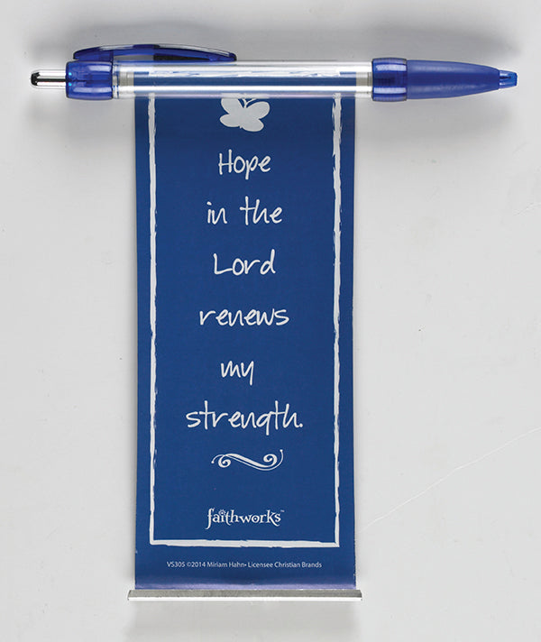 Blue Hope Banner Pen