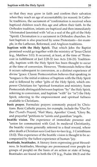 Pocket Dictionary of Christian Spirituality InterVarsity Press