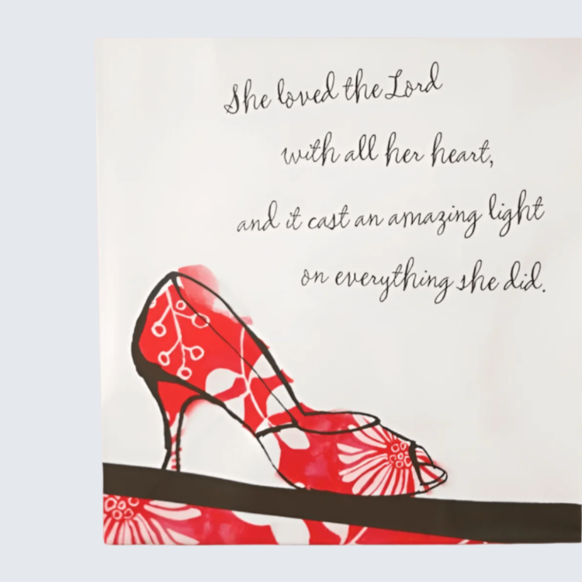 Walk By Faith Gift Bag, Small Faith With Finesse