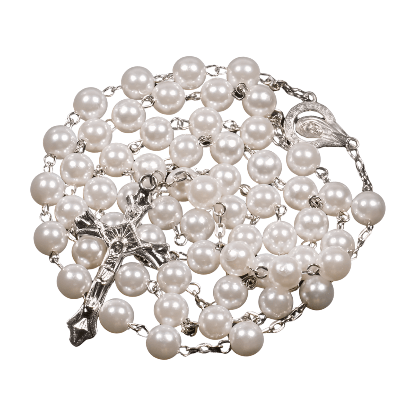 FWF Faux Pearl Rosary - Various Colours Faith With Finesse