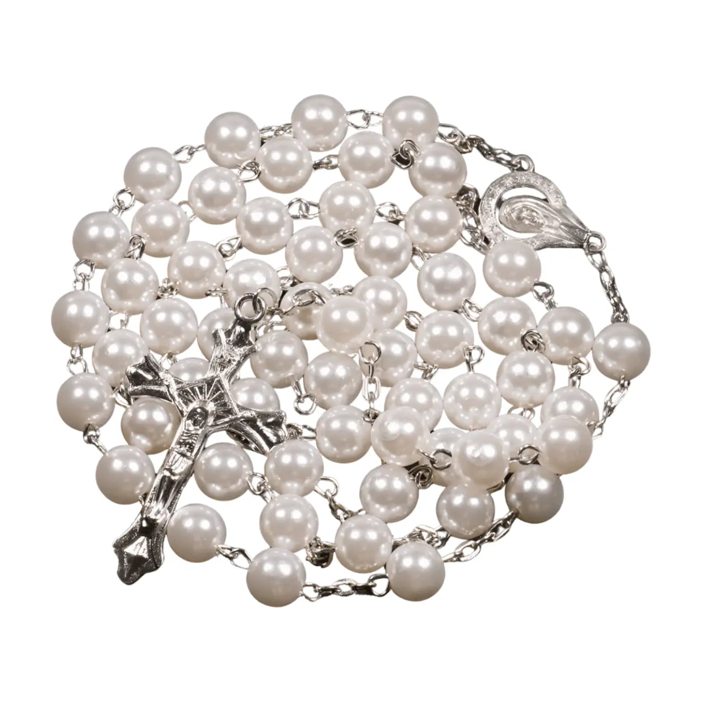 FWF Faux Pearl Rosary - Various Colours Faith With Finesse