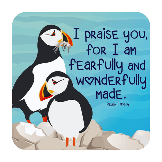 Unique Design Scripture Coaster