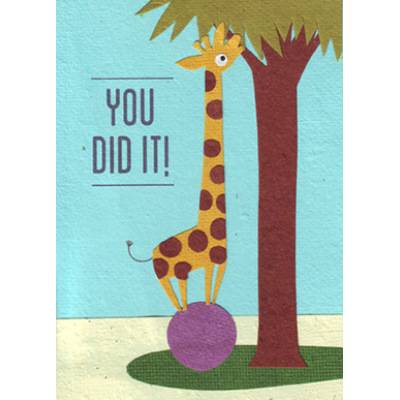You Did It! Greetings Card Just Cards Direct
