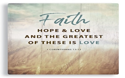 Faith Love and Hope Pendant