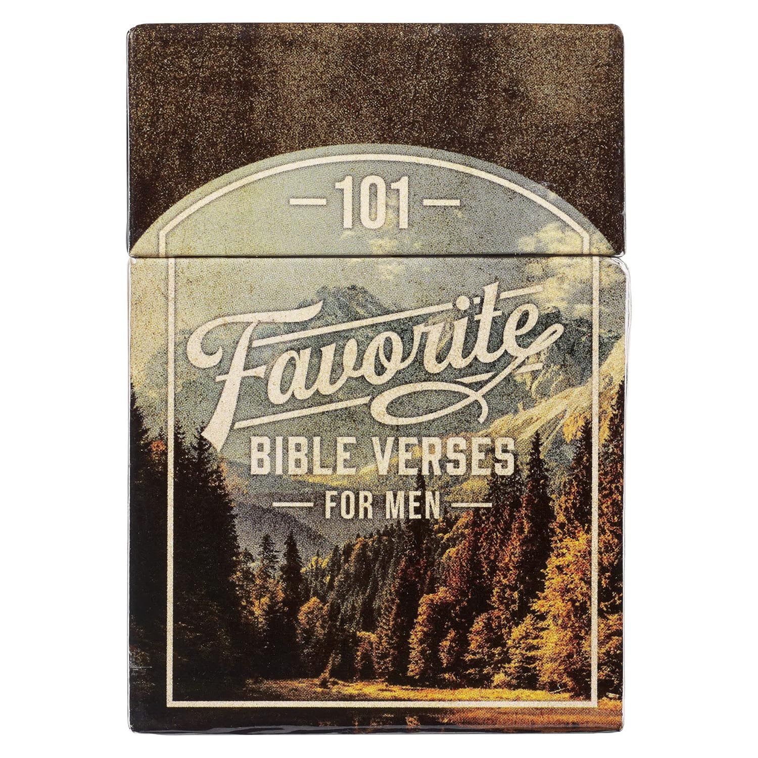 101 Favorite Bible Verses for Men (Box of Blessings) Christian Art Gifts