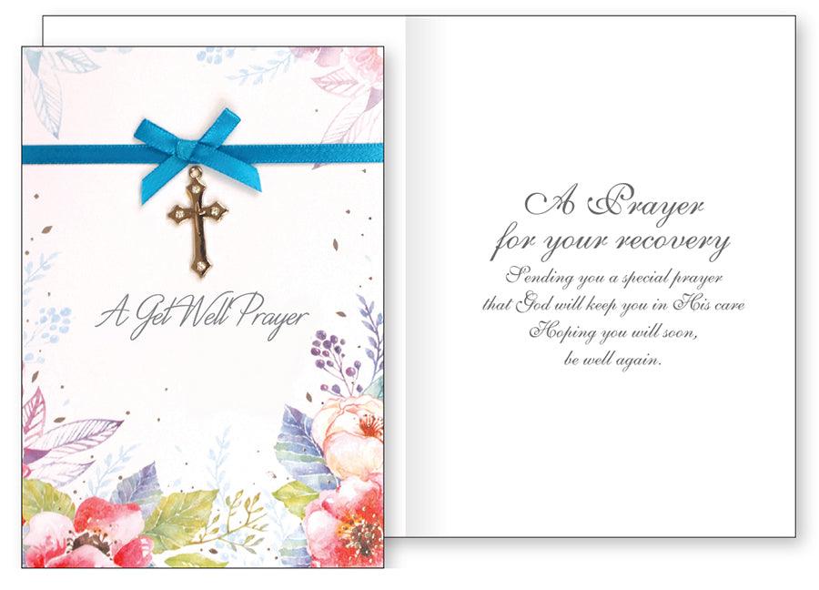 Get Well Prayer 3D Card