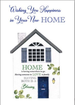 New Home Blessing Card