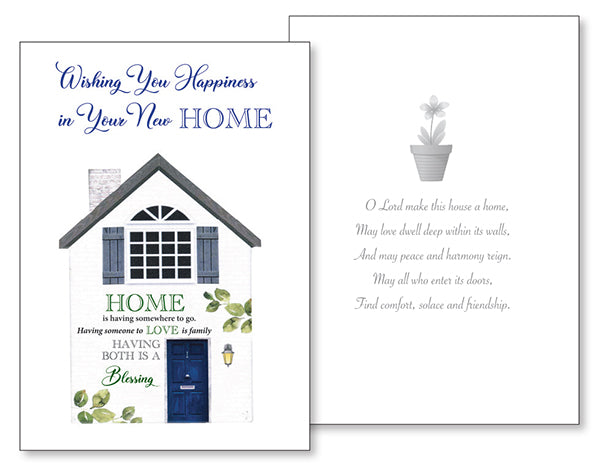 New Home Blessing Card