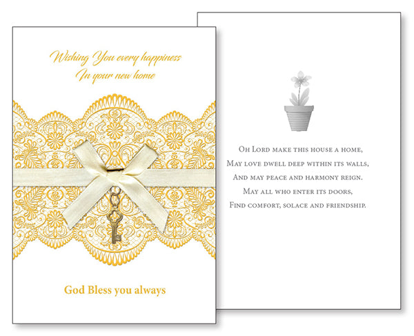 New Home Card - God Bless You Always