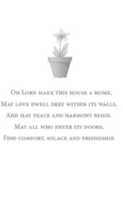 New Home Card - God Bless You Always
