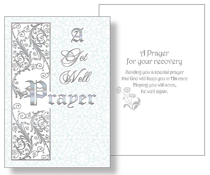 Get Well Prayer Card