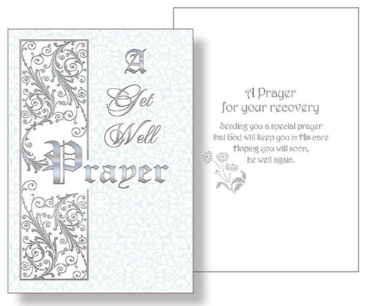 Get Well Prayer Card