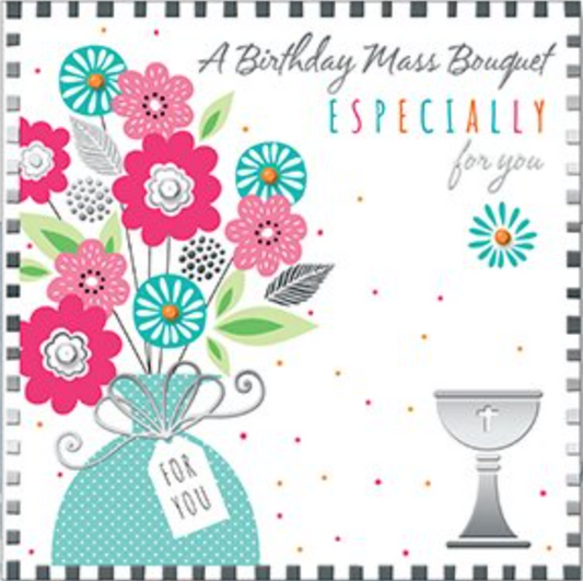 Birthday Card - Mass Bouquet CBC Distributors