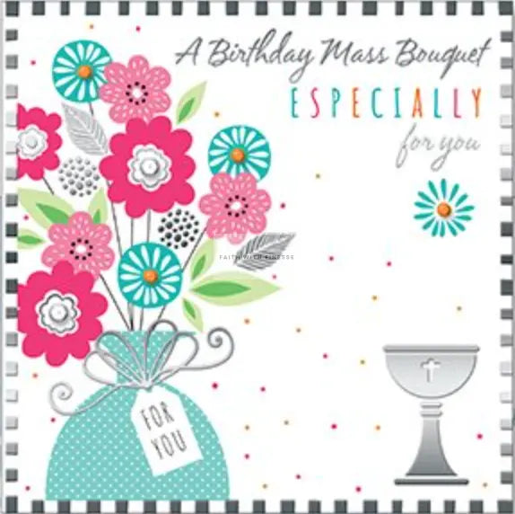 Birthday Card - Mass Bouquet CBC Distributors