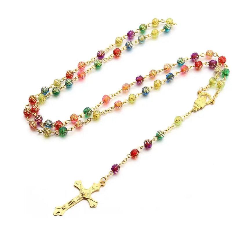 FWF Acrylic Rosary - Various Colours