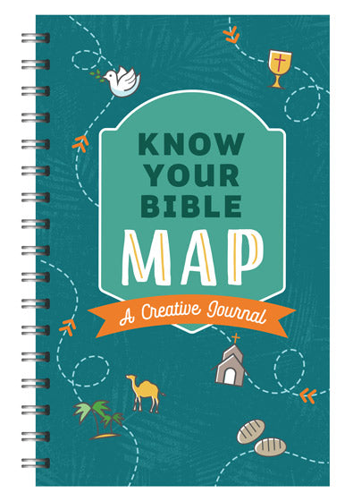 Know Your Bible Map [general cover] A Creative Journal Barbour Publishing