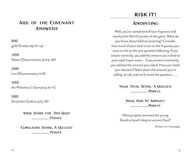 Bible Trivia Test: What Do You Recall from the World's Greatest Book? Barbour Publishing