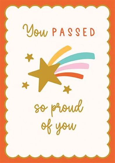 Exam Congrats Card