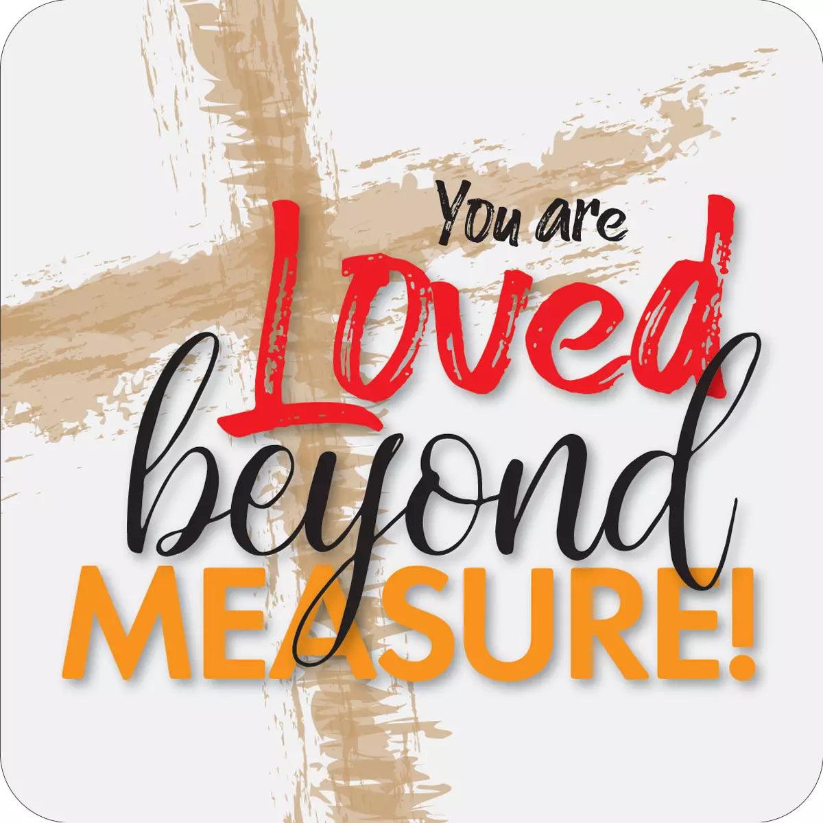 Scripture Affirmation Cork Coaster