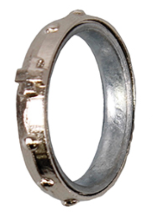 Rosary Ring - Oxidised - Rotating