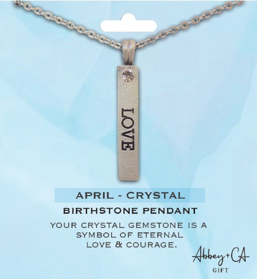 Silver Plated Birthstone Pendant – Christian Virtue Collection CBC Distributors