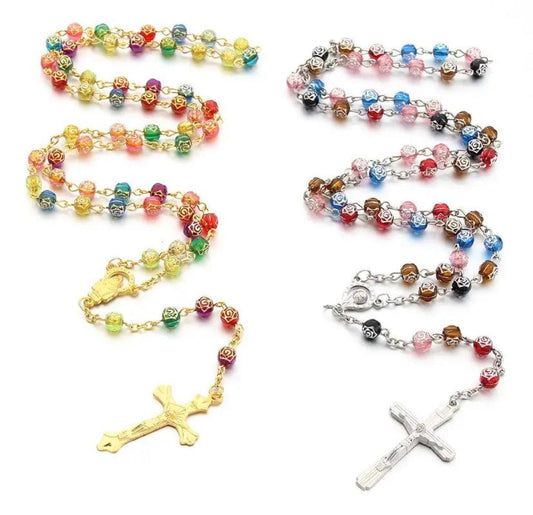 FWF Acrylic Rosary - Various Colours
