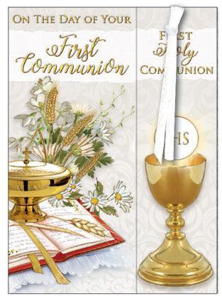 Symbolic Communion Bookmark Card