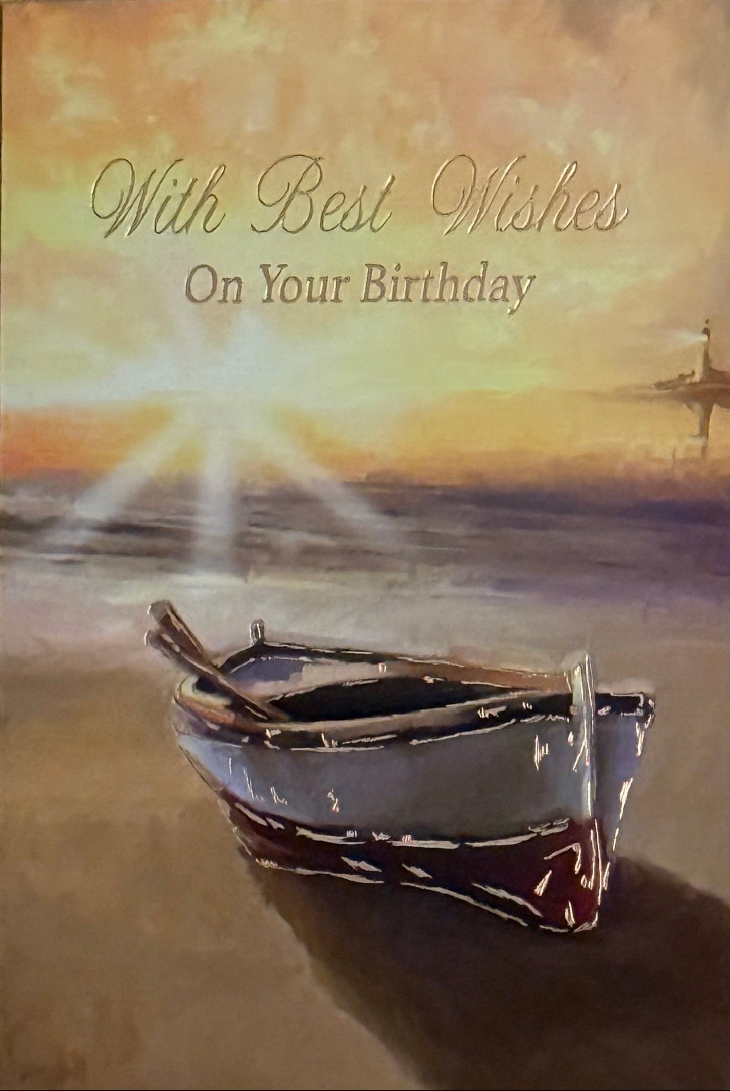 Masculine Birthday Blessings Card