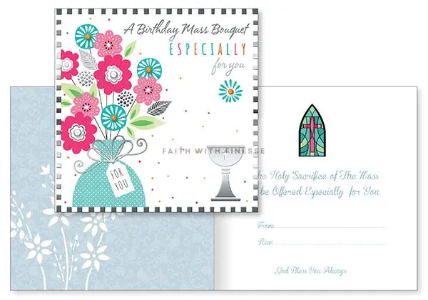 Birthday Card - Mass Bouquet CBC Distributors