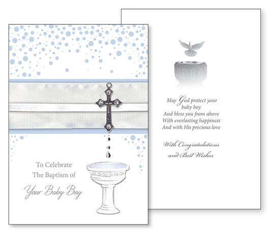 Religious Boy Baptism Gift