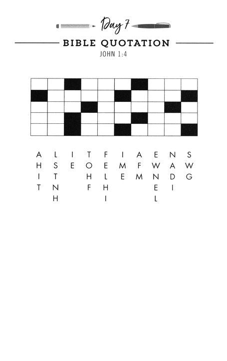 365 Bible Word Game