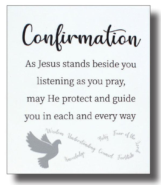 Confirmation Gift Ceramic Plaque