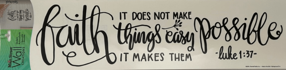 Inspirational Scripture Wall Art Decor