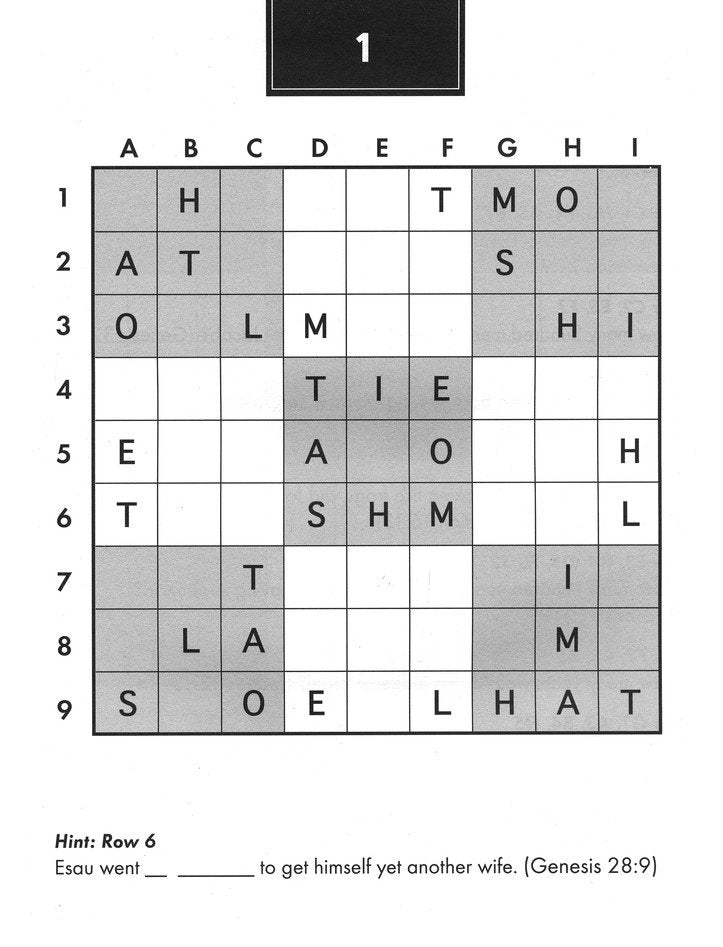 Bible Sudoku Large Print