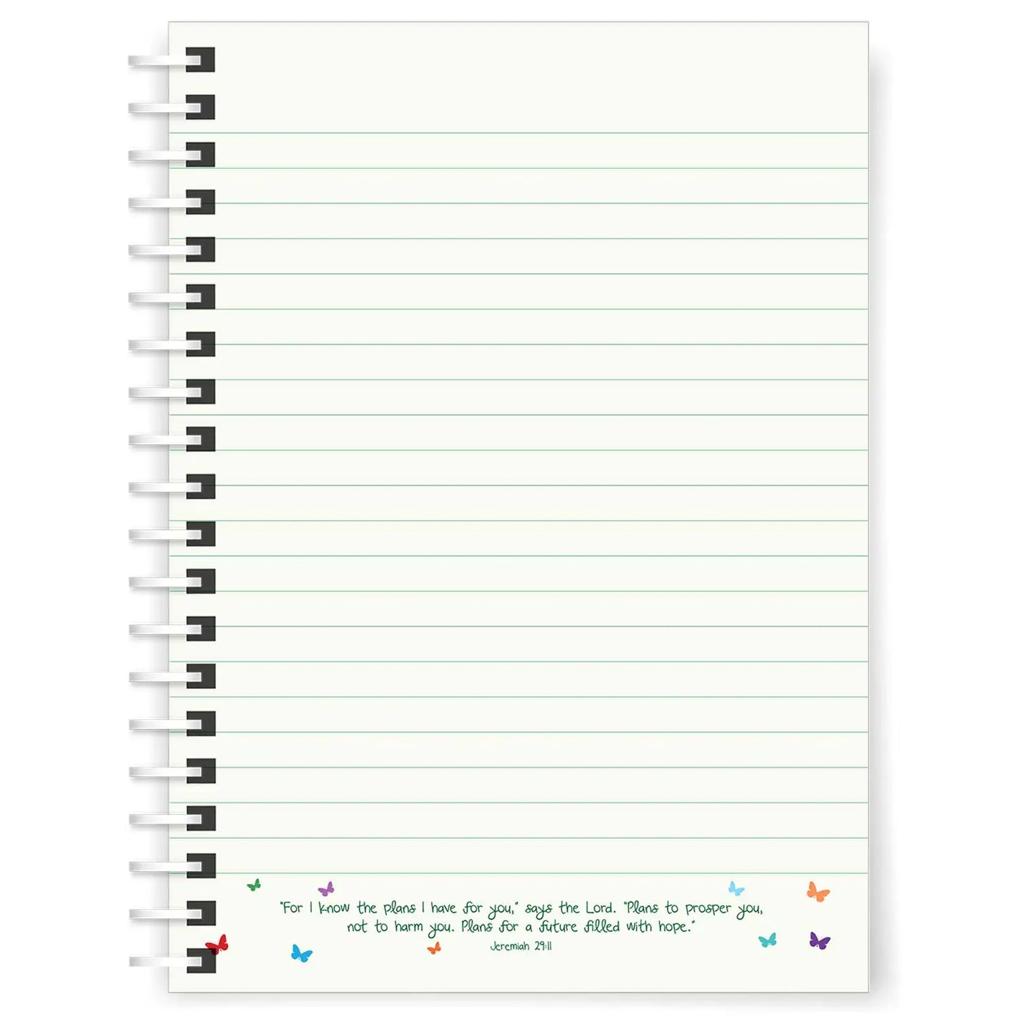 Know The Plans A5 Christian Notebook