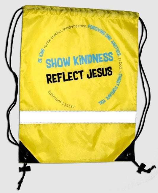 Kindness Faith Drawstring Tote