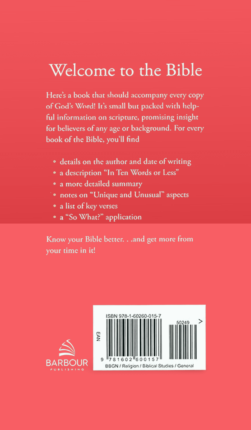 Know Your Bible: All 66 Books Explained and Applied