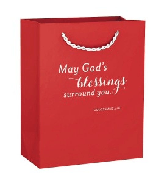May God's Blessings...  Gift Bag Value - Colossians 4:18