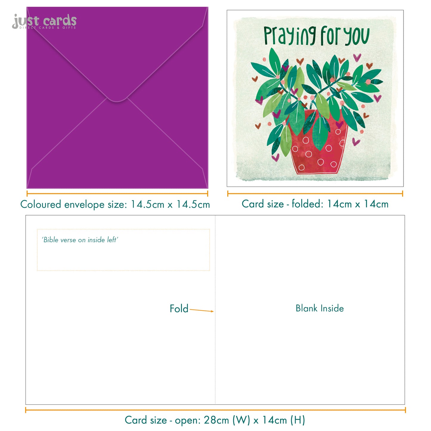 Prayers for you Greetings Card