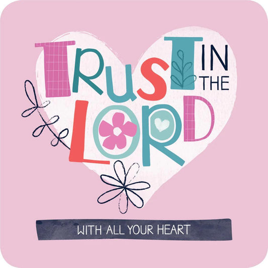 Cork Scripture Faith Coaster